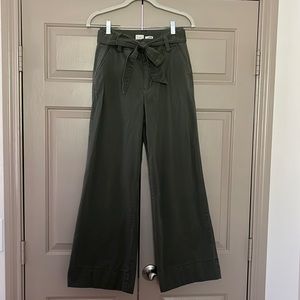 Green Wide Leg Pants